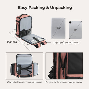 Puffy Water-Resistant Gym & Travel Duffle Bag